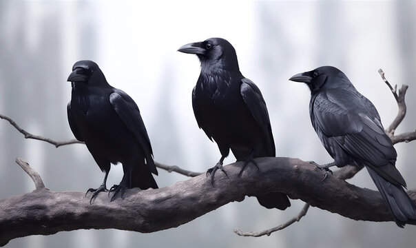 Three black crows spiritual message