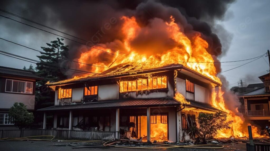 Meaning of a burning house in a dream spirituality