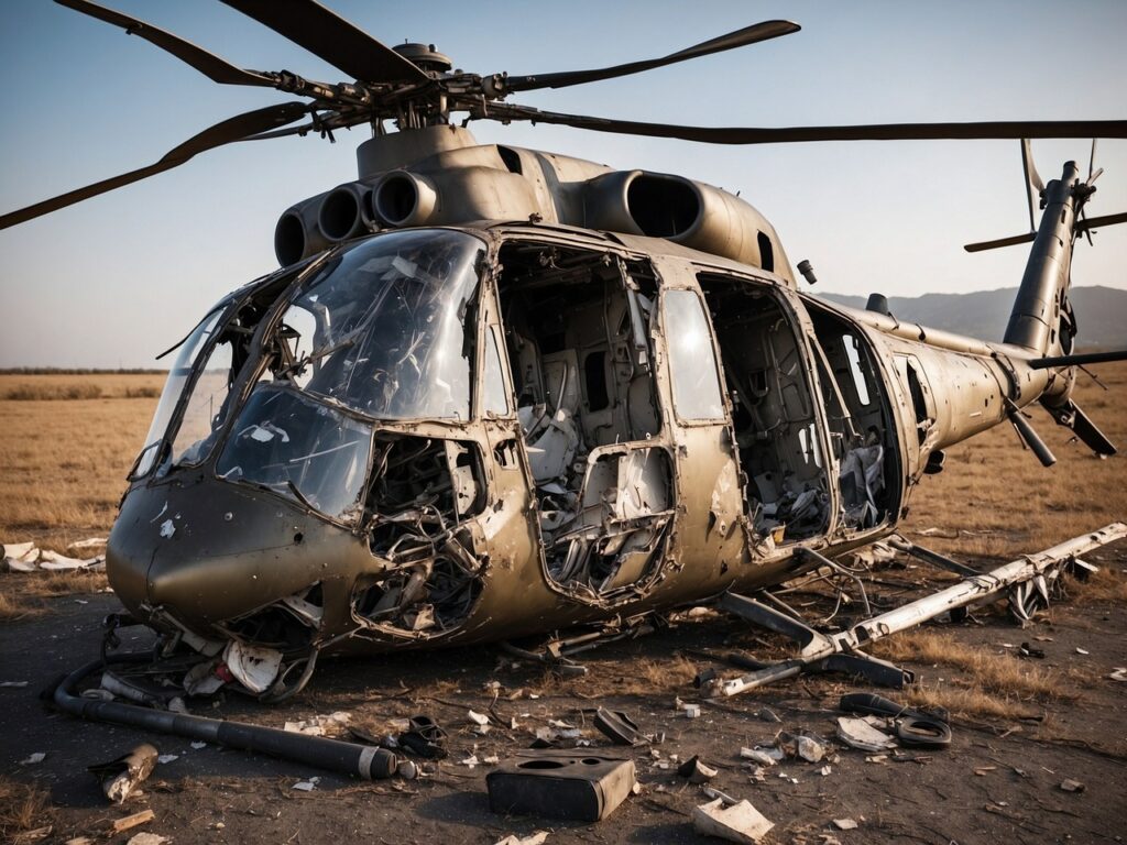 Exploring the Spiritual Meaning of a Helicopter Crash in Your Dreams