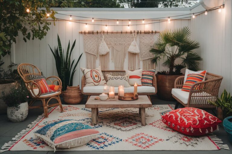 Transform Your Outdoor Space: 18 Dreamy Boho Patio Ideas